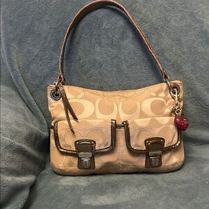 Coach Tan Shoulder Bag